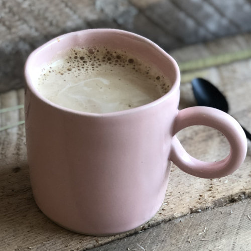 Ceramiczny kubek z uszkiem POTPOTSTUDIO - Pastel Simple 300 ml