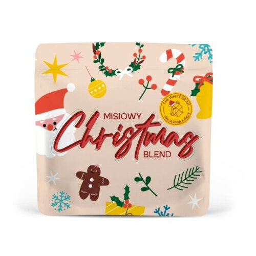 Kawa ziarnista The White Bear Misiowy Christmas Blend 200g - NIEDOSTĘPNY