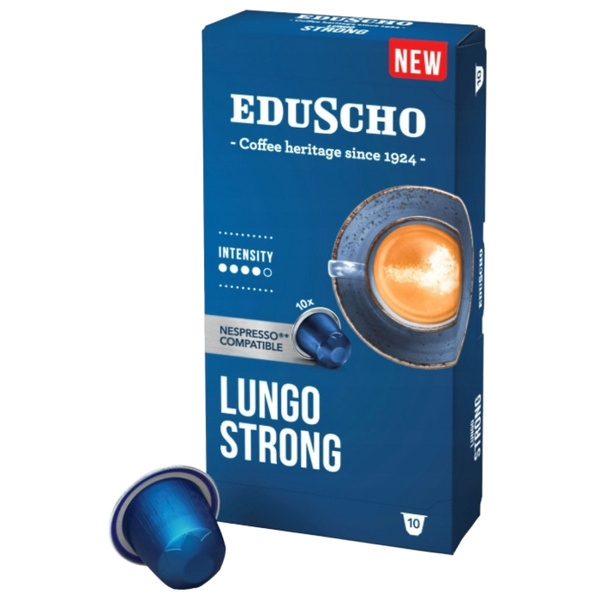Kapsułki Eduscho Lungo Strong 10 sztuk