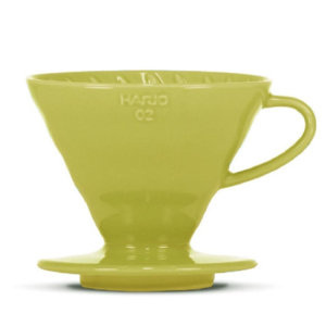 Ceramiczny Drip Hario V60-02 - Jasny zielony