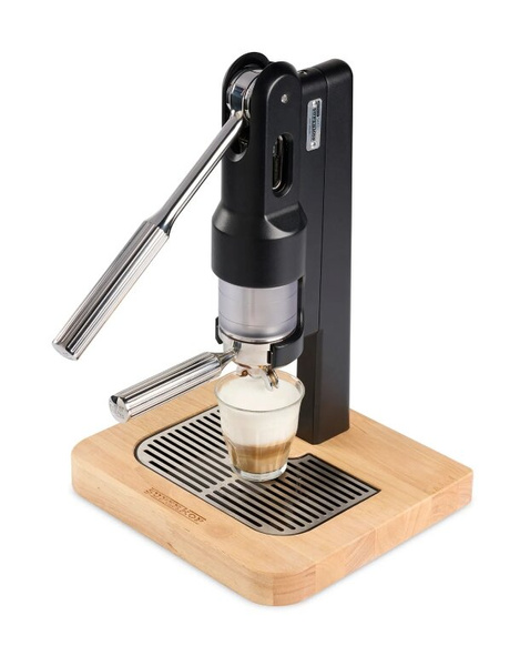 Dźwigniowy ekspres do kawy Superkop Black - Czarny