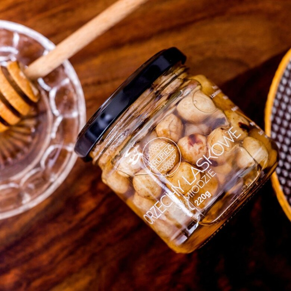 Orzechy laskowe w miodzie Krupiec 220g