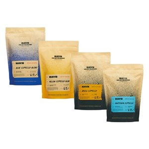 HAYB Espresso Starter Pack 4x250g - opinie w konesso.pl