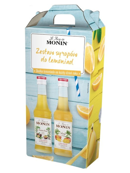 Zestaw syropów do lemoniady MONIN 2x250ml