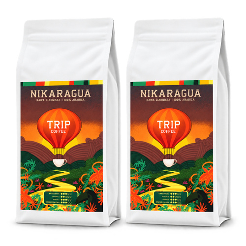 ZESTAW - Kawa ziarnista Trip Coffee Nikaragua 2x1kg