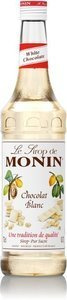 Syrop WHITE CHOCOLATE MONIN 0,7 L - biała czekolada - opinie w konesso.pl