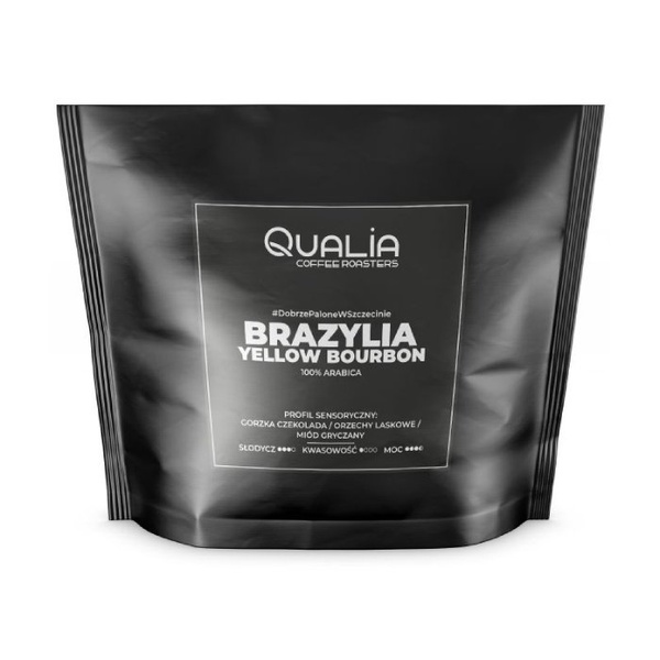 Kawa ziarnista Qualia Brazylia Yellow Bourbon 250g - NIEDOSTĘPNY