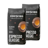 ZESTAW - Kawa ziarnista Eduscho Espresso Classic 2x1kg + PUSZKA NA KAWĘ GRATIS