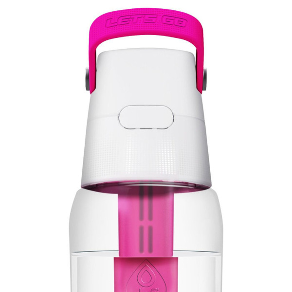 Butelka filtrująca Dafi SOLID 0,5 l + filtr węglowy - Flamingowy – NIEDOSTĘPNY