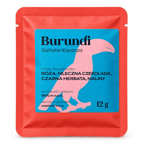 Drip Bag Lokalna Palarnia Kawy Burundi Gahahe Kayanza 12g