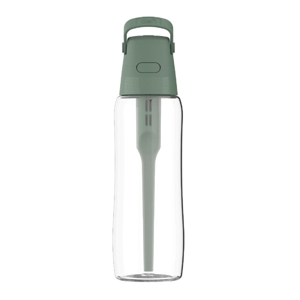 Szklana butelka filtrująca wodę Dafi GLASS 0,6 L + filtr - Szałwiowa