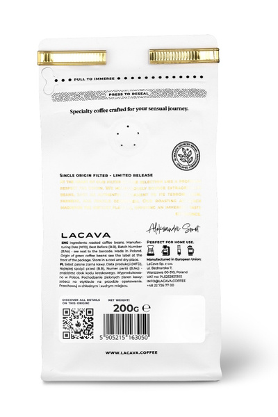 Kawa ziarnista LaCava Colombia Finca La Colombia 200g