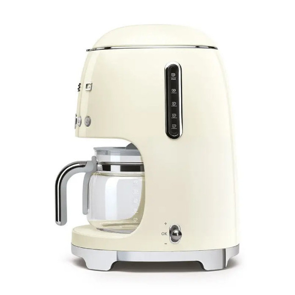 Przelewowy ekspres do kawy Smeg DCF02CREU - Kremowy + GRATIS 250G KAWY