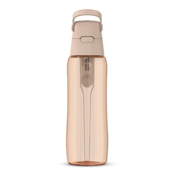 Butelka filtrująca wodę Dafi SOLID 0,7 L + filtr - Cappuccino barwiona