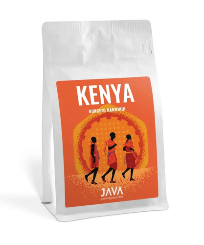 Kawa ziarnista JAVA Kenya Rungeto Karmikui Filtr 250g