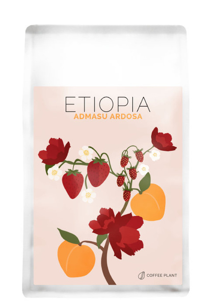 Kawa ziarnista COFFEE PLANT Etiopia Admasu Ardosa 250g - NIEDOSTĘPNY