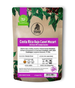 Kawa ziarnista Ingagi Coffee Kostaryka Bajo Canet Mozart 100g
