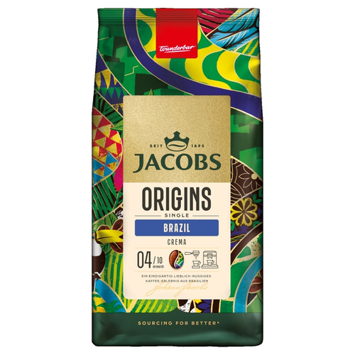 Kawa ziarnista Jacobs Origins Single Brazil 1kg - opinie w konesso.pl