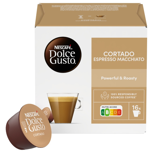 Kapsułki Nescafé Dolce Gusto Cortado Espresso Macchiato 16 sztuk