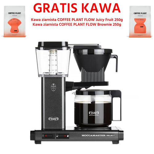 Ekspres do kawy Moccamaster KBG 741 Select Stone Grey - Szary + GRATIS KAWA 2x250g