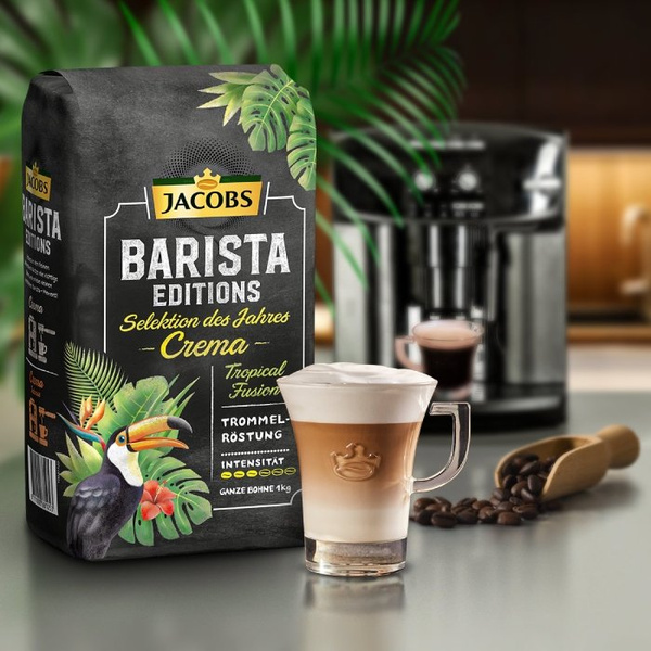 Kawa ziarnista Jacobs Barista Editions Tropical Fusion 1kg - NIEDOSTĘPNY