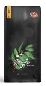 Kawa ziarnista COFFEE PLANT Brazylia Fazenda Pantano 1kg - NIEDOSTĘPNY - opinie w konesso.pl