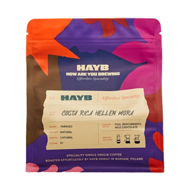 Kawa ziarnista HAYB Costa Rica Hellen Mora Filtr 250g