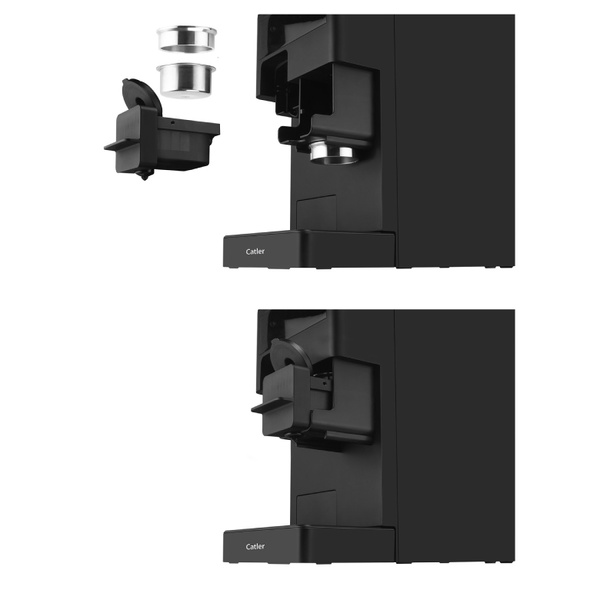 Ekspres do kawy Catler ES 790 EGOISTO - Czarny + GRATIS ZESTAW SZKLANEK
