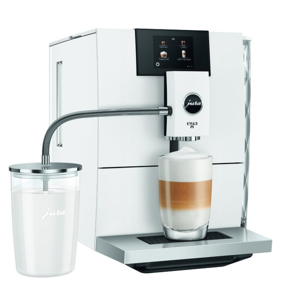 Ekspres do kawy Jura ENA 8 Full Nordic White (EC) + 2KG KAWY GRATIS