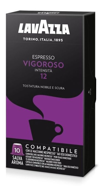 Kapsułki do Nespresso* Lavazza Vigoroso - 10 sztuk
