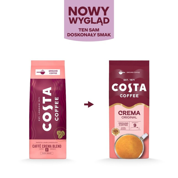 Kawa mielona Costa Coffee Crema Original 200g