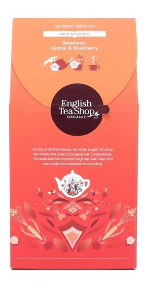 Owocowa herbata English Tea Shop Beetroot Apple & Blueberry 15x2g - NIEDOSTĘPNY