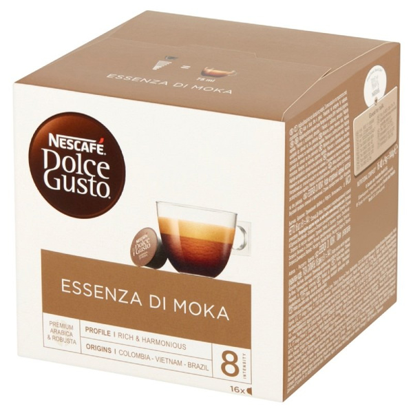 Kapsułki Nescafé Dolce Gusto Essenza Di Moka 16 sztuk - NIEDOSTĘPNY