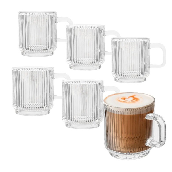 Zestaw szklanych kubków Altom Selena Prosty 360ml - 6szt.