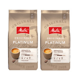 Zestaw 2x 1kg Kawa ziarnista Melitta Originals Platinum