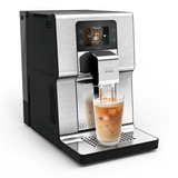 Ekspres do kawy KRUPS Intuition Experience Hot&Cold EA879EE0 - Srebrny + GRATIS 2KG KAWY