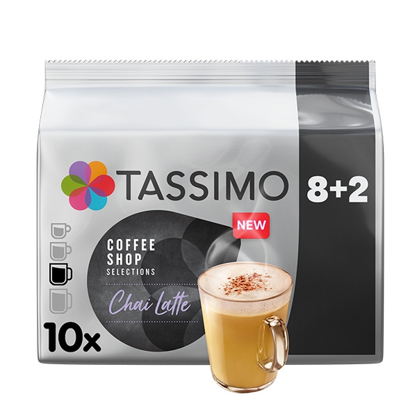 Kapsułki Tassimo Coffee Shop Selections Chai Latte 10 szt – NIEDOSTĘPNY
