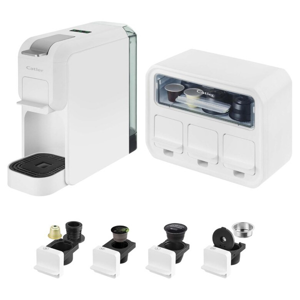 Kapsułkowy ekspres do kawy Catler ES 720 W + Szuflada na kapsułki