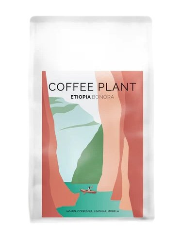 Kawa ziarnista COFFEE PLANT Etiopia Bonora 250g - NIEDOSTĘPNY