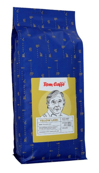 Kawa ziarnista Tom Caffe Yellow Label 1kg