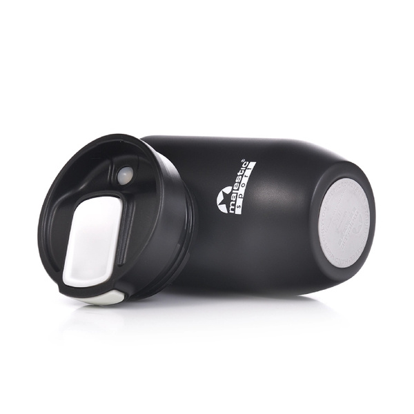 Kubek termiczny Majestic Sport Bullet 400 ml - Czarny
