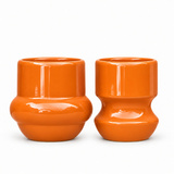 Kubek not.bad studio DUO 350ml - Pomarańczowy wklęsły