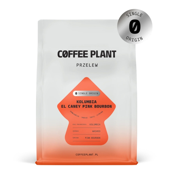 Kawa ziarnista COFFEE PLANT Kolumbia El Caney Pink Bourbon 250g