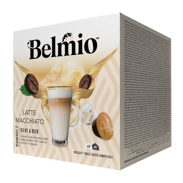 Kapsułki do Dolce Gusto zamienniki  Belmio Latte Macchiato 16 sztuk – NIEDOSTĘPNY