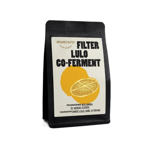 Kawa ziarnista Momento Kolumbia El Vergel Estate Co-Ferment Lulo 200g