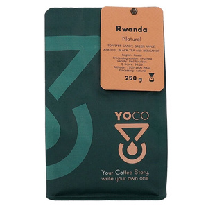 Kawa ziarnista Yoco Coffee Rwanda Rusizi Filtr 250g