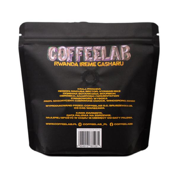 Kawa ziarnista Coffeelab Rwanda Ireme Gasharu 250g - NIEDOSTĘPNY