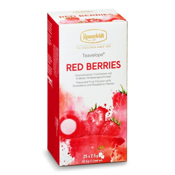Owocowa herbata Ronnefeldt Teavelope Red Berries 25x2,5g