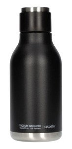 Asobu Urban Water Bottle - czarna butelka termiczna 460 ml - NIEDOSTĘPNY