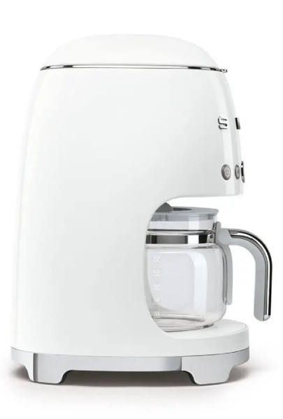 Przelewowy ekspres do kawy Smeg DCF02WHEU - Biały